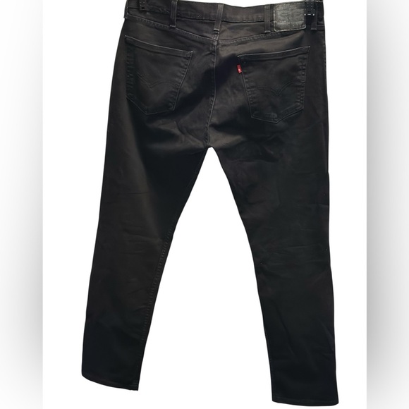 Levi's 502 Men's Black Jeans W38 L 36 - Picture 6 of 9